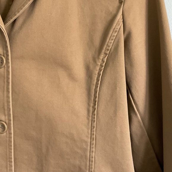 GAP Cotton Tan Caramel Casual Blazer M - Picture 5 of 6